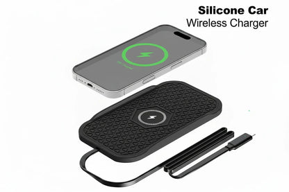 Bonola Silicone Car Wireless Charger Non-Slip Pad
